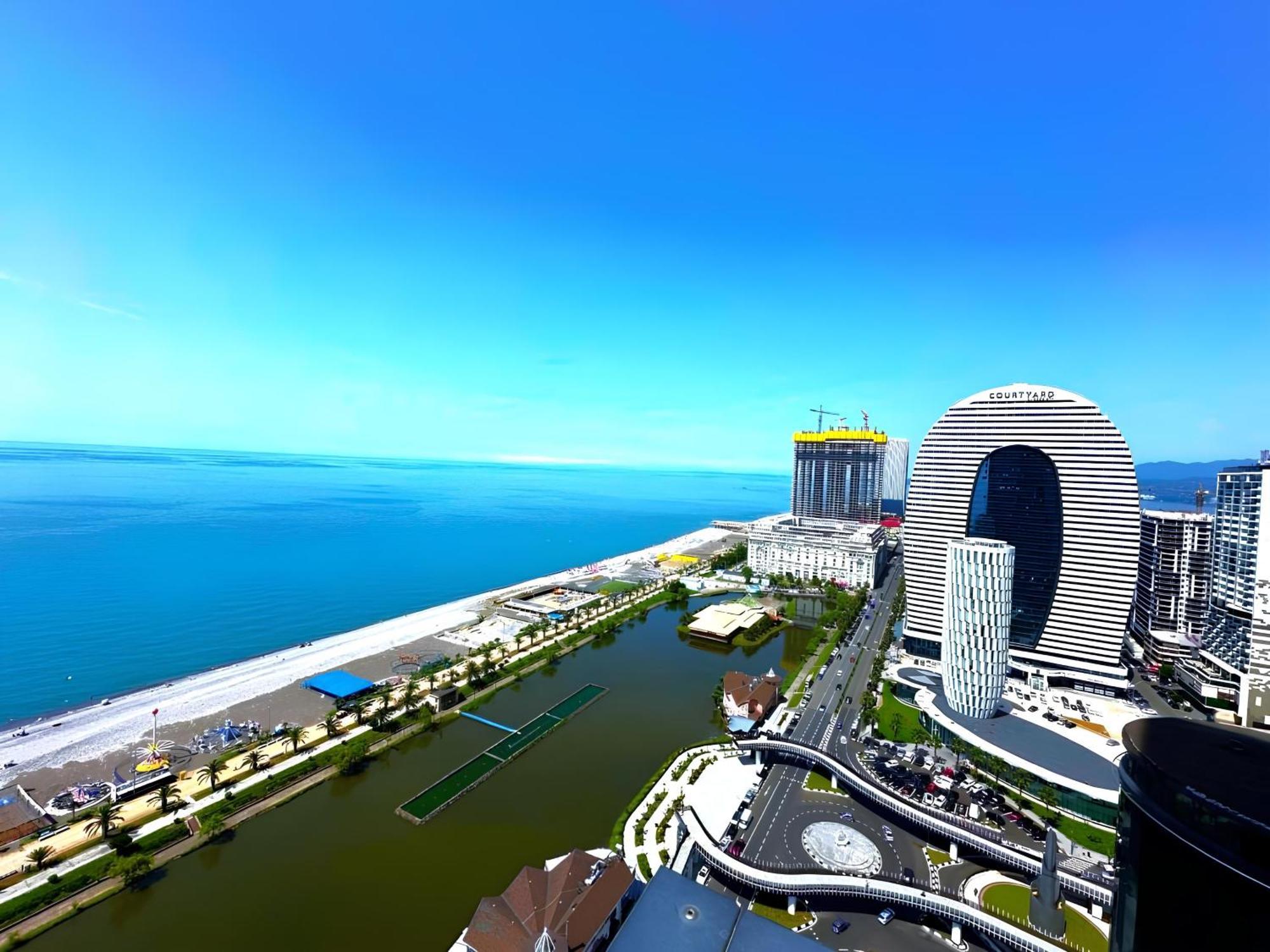 Panorama Seaview Batumi Lux Orbi City Exteriér fotografie